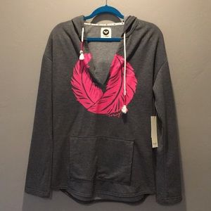 Roxy Hooded Pullover Tunic